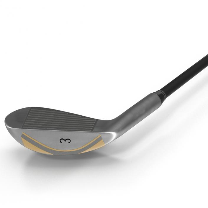 3D 3 Iron Wood Golf Club