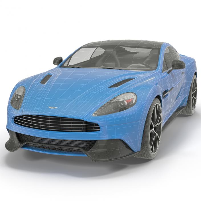 3D Aston Martin Vanquish 2014