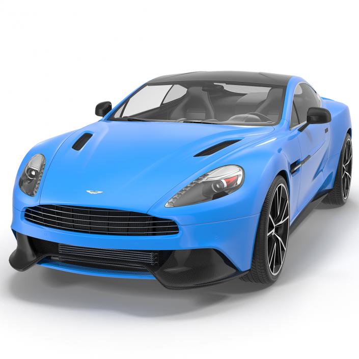 3D Aston Martin Vanquish 2014