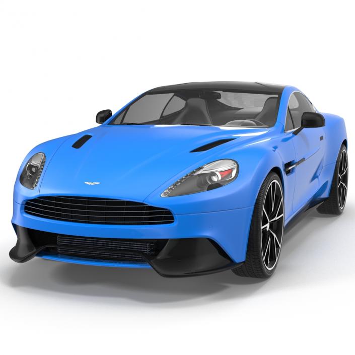 3D Aston Martin Vanquish 2014