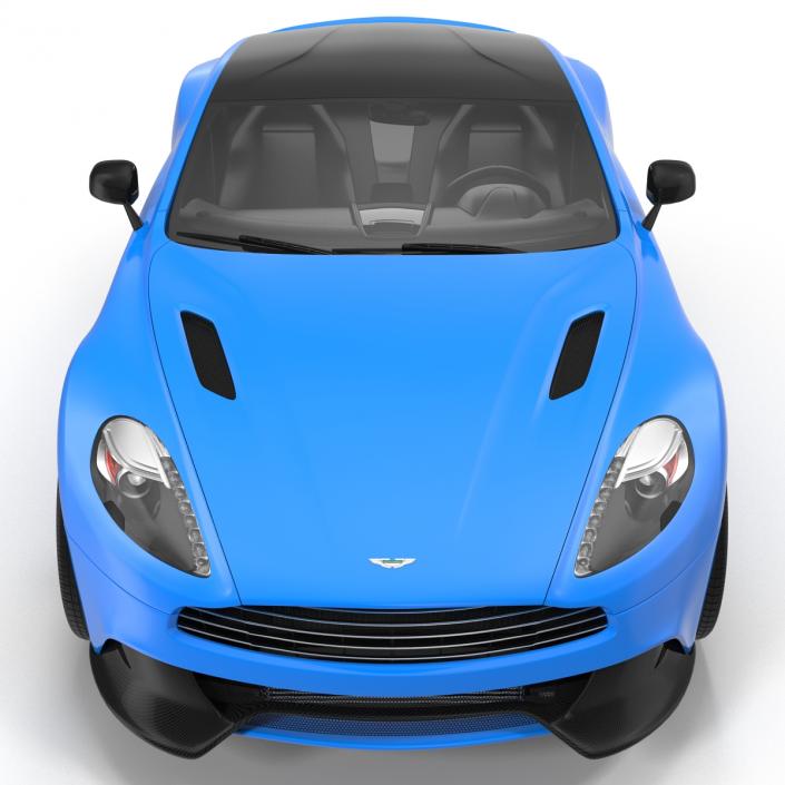 3D Aston Martin Vanquish 2014