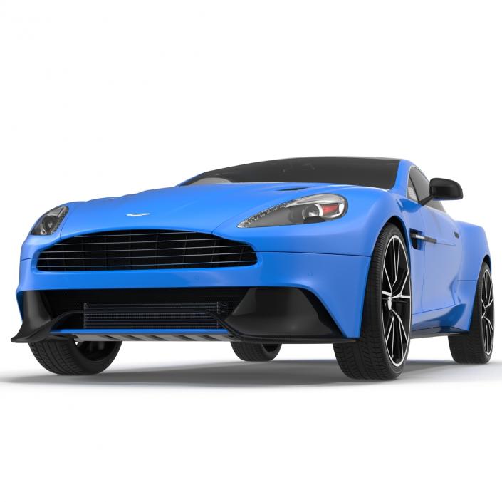 3D Aston Martin Vanquish 2014