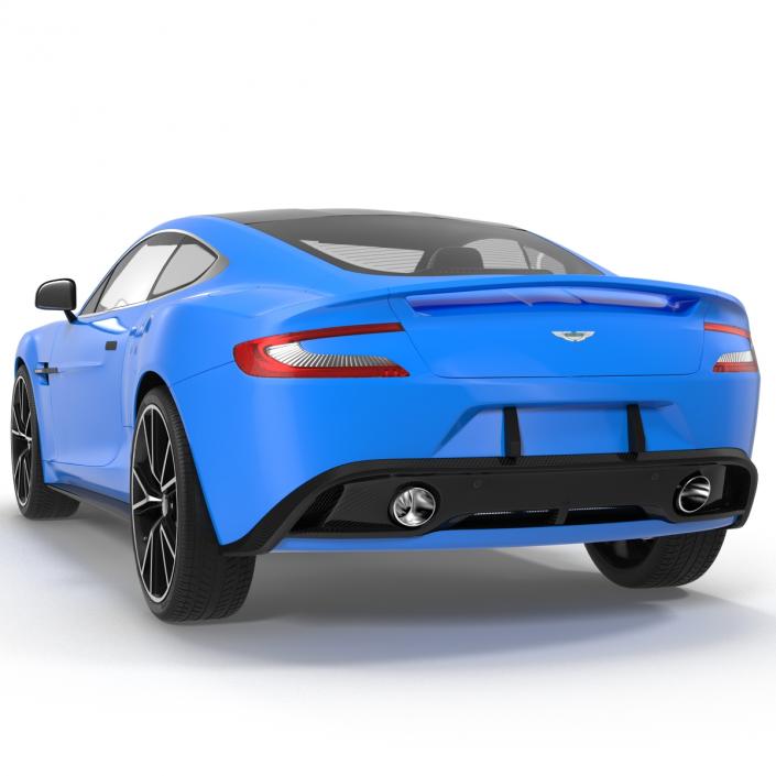 3D Aston Martin Vanquish 2014