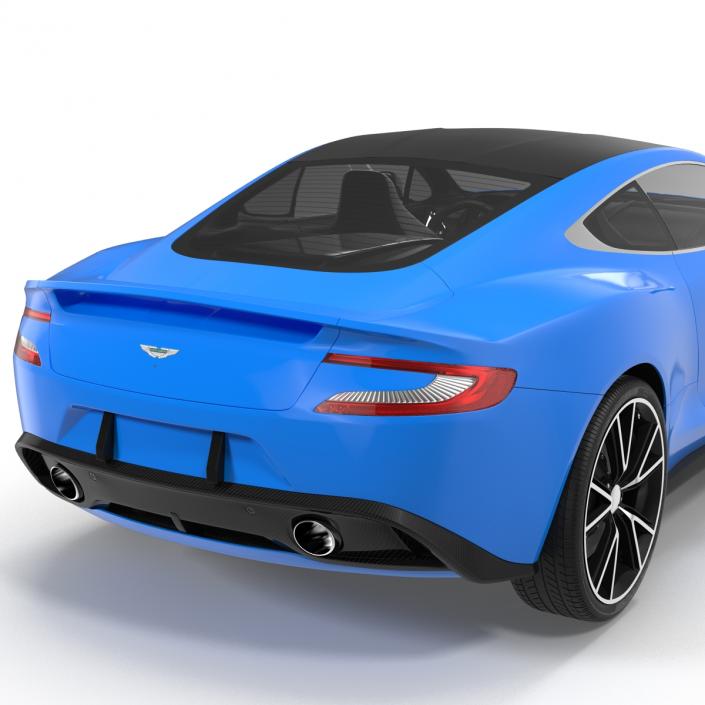 3D Aston Martin Vanquish 2014