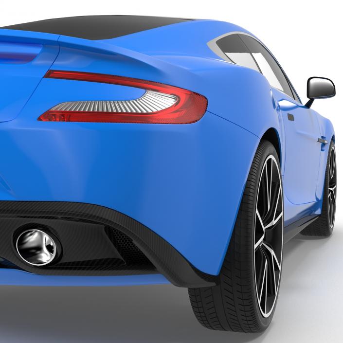 3D Aston Martin Vanquish 2014