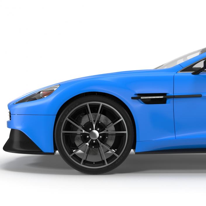 3D Aston Martin Vanquish 2014