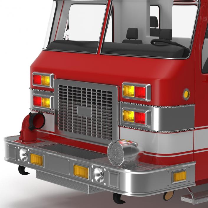 Fire Truck Apparatus 2 3D