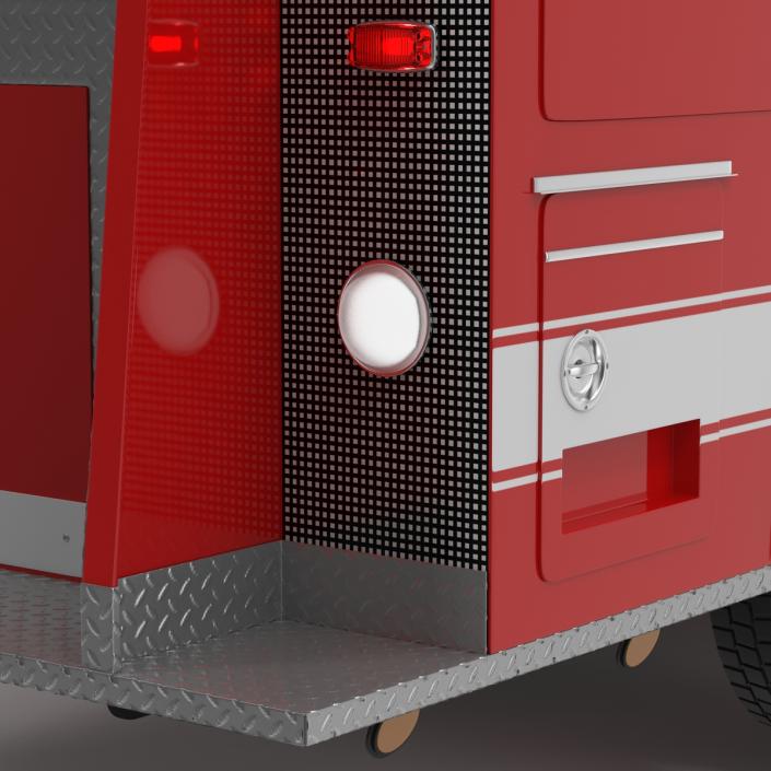 Fire Truck Apparatus 2 3D