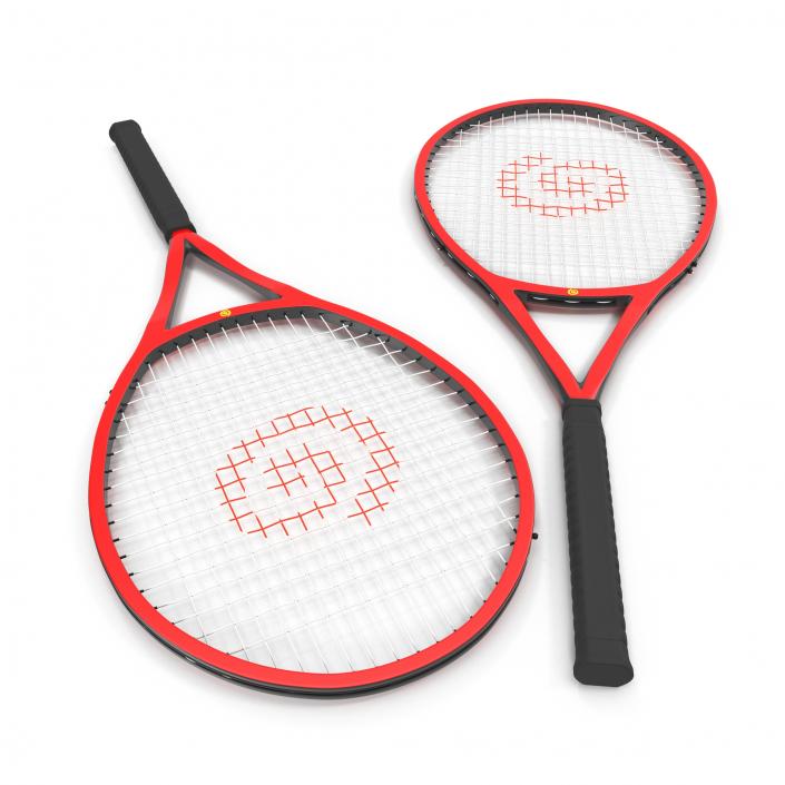 3D Tennis Racket model