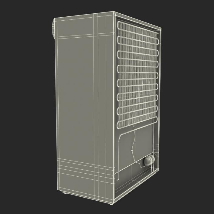 Sprite Double Door Display Refrigerator 3D model