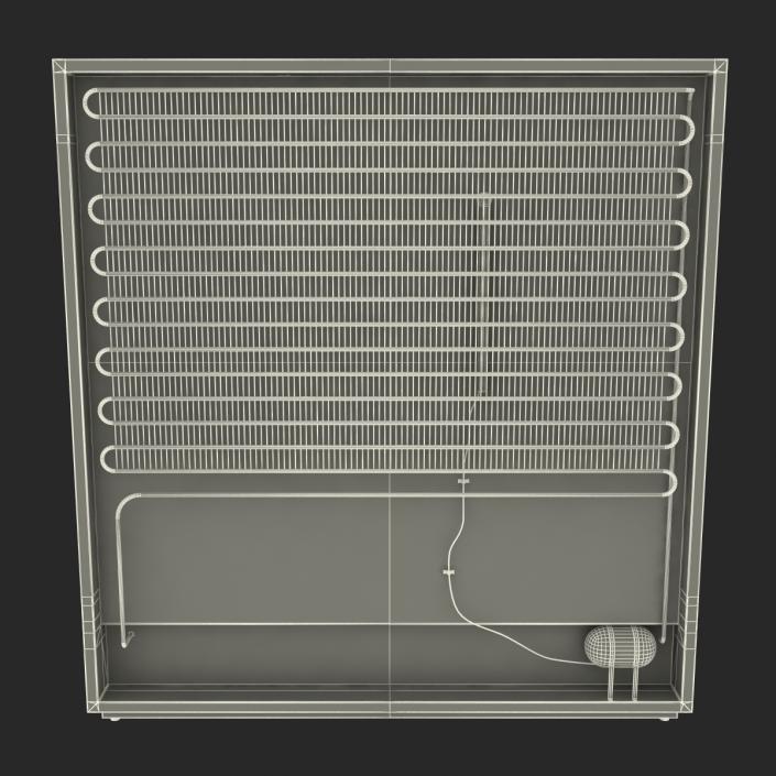 3D Coca Cola Three Door Display Refrigerator