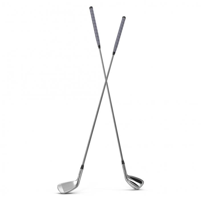 2 Iron Golf Club Generic 3D model