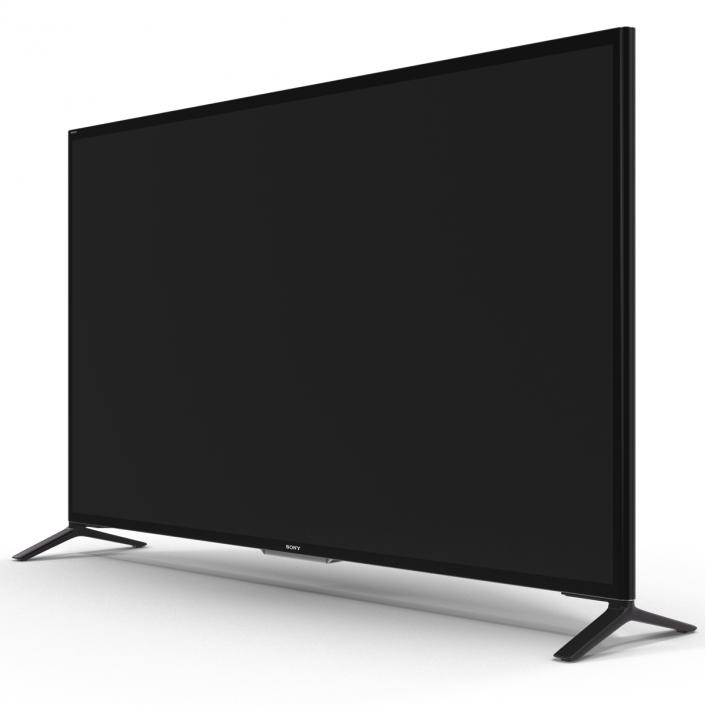 Sony 65 Inch 4K Ultra HD TV 3D Smart LED TV X950B 3D model