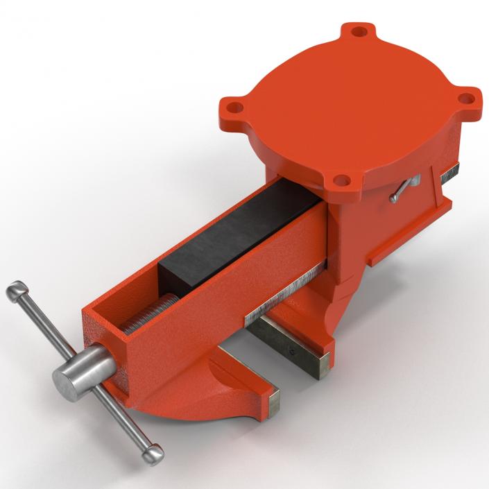 3D model Vise Red