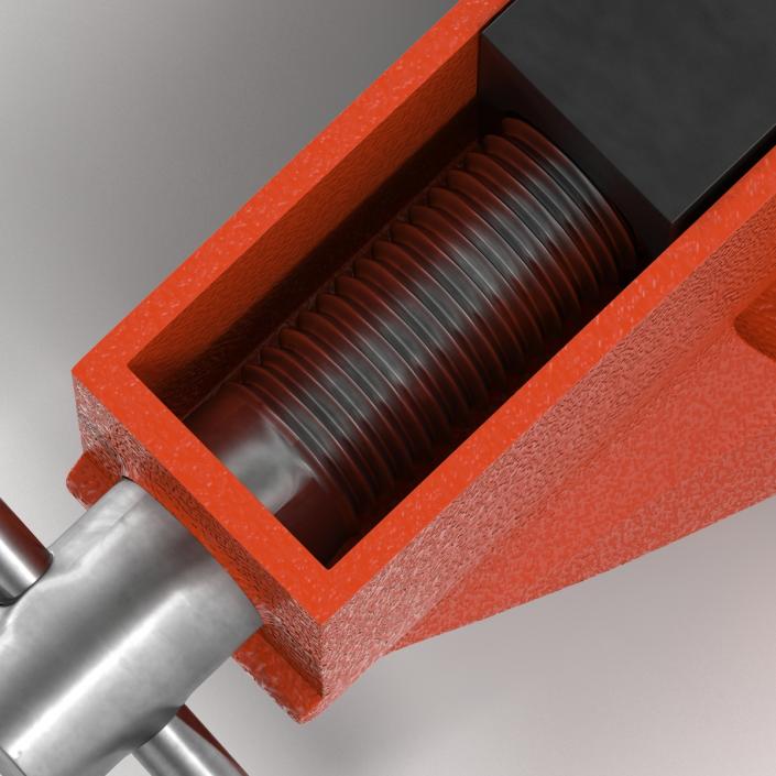 3D model Vise Red