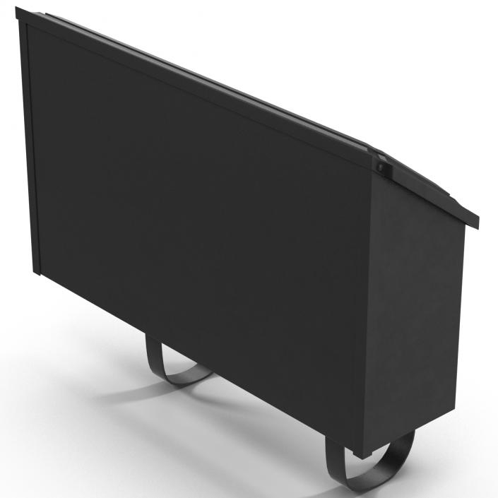 3D model Wall Mount Mailbox 2