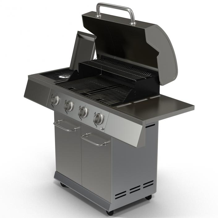 Gas Grill 3D model