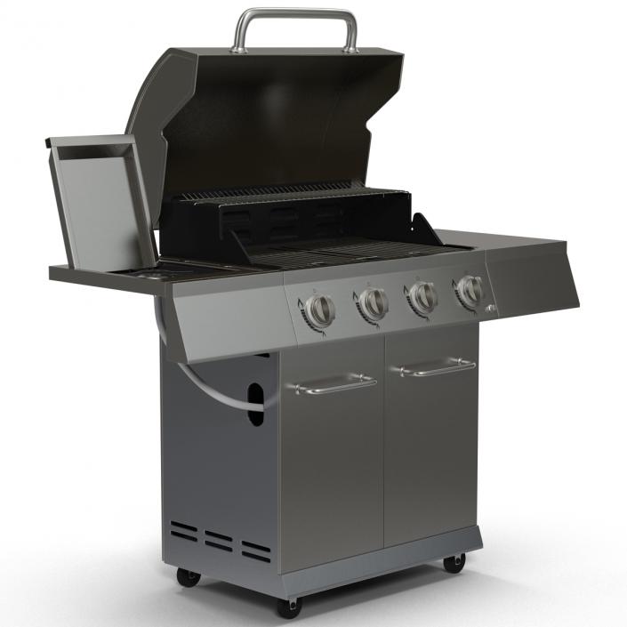 Gas Grill 3D model