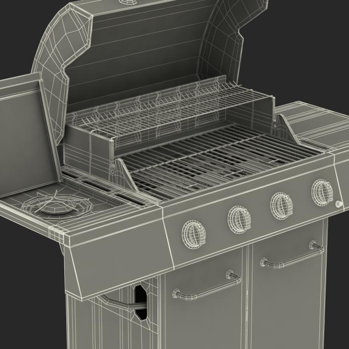 Gas Grill 3D model