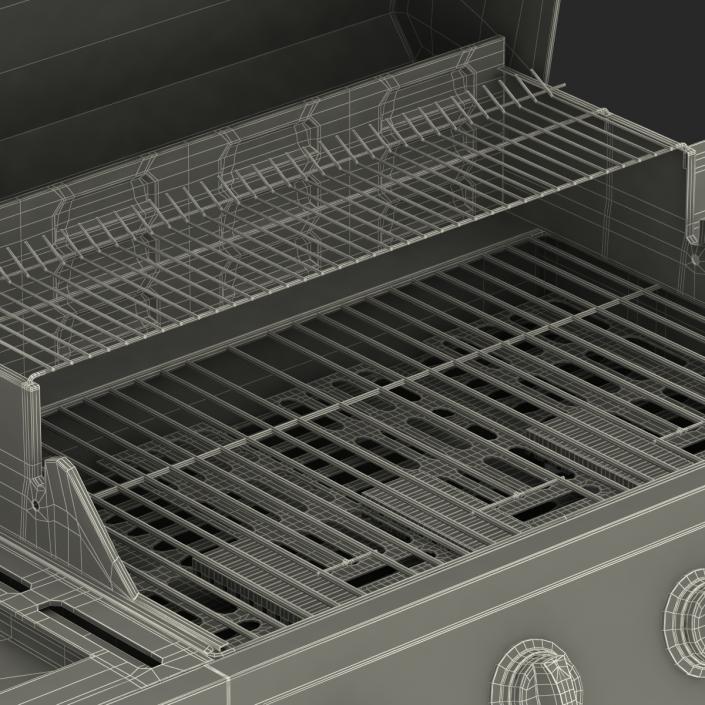 Gas Grill 3D model