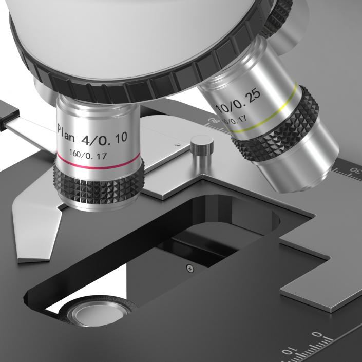 3D model Microscope