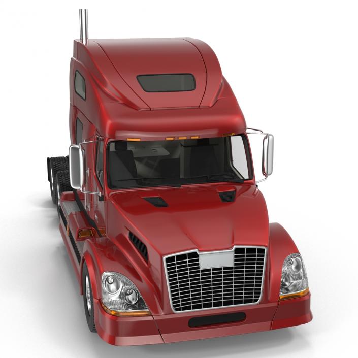 3D Semi Trailer Truck model