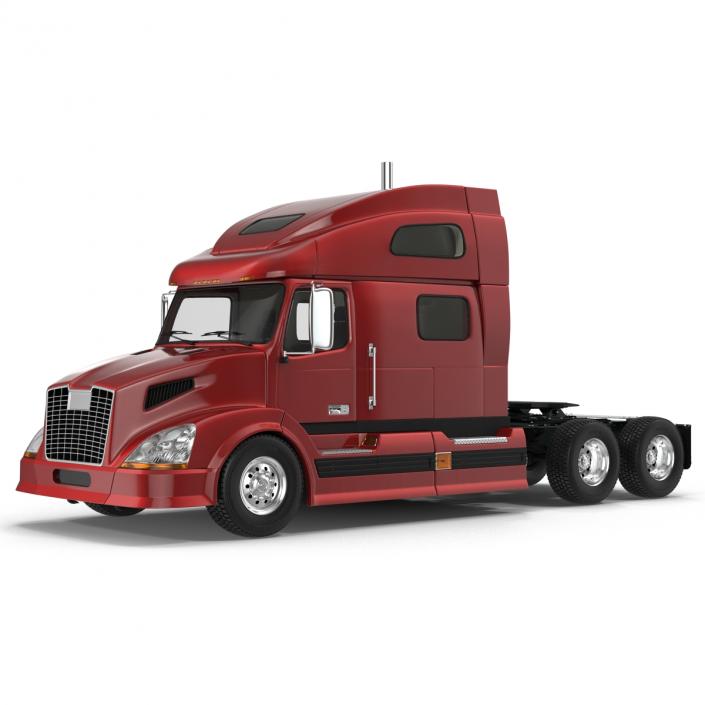 3D Semi Trailer Truck model