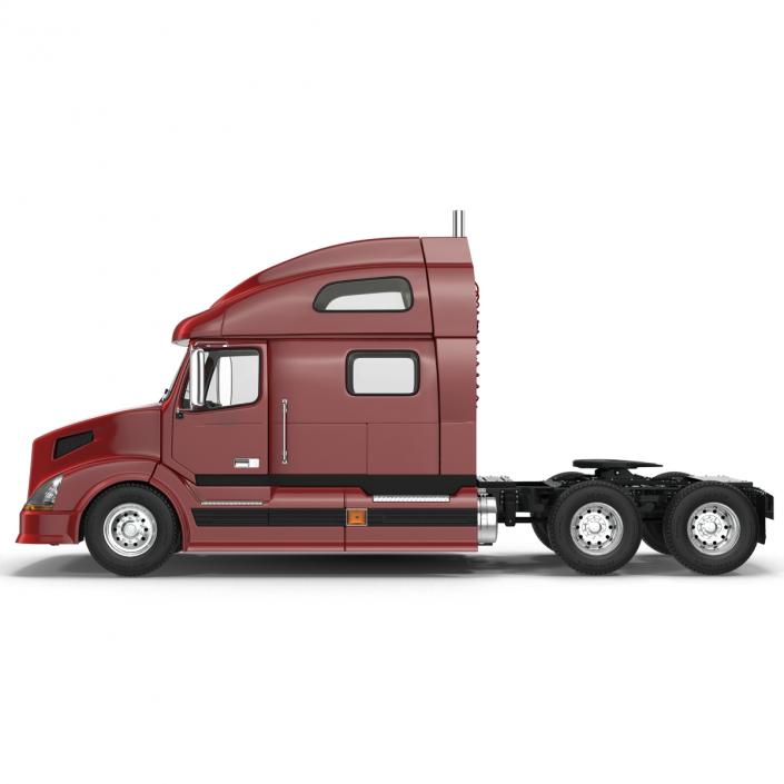 3D Semi Trailer Truck model