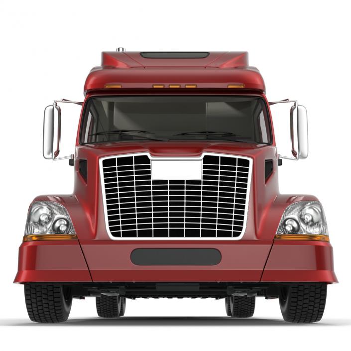 3D Semi Trailer Truck model