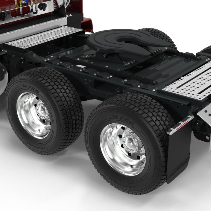 3D Semi Trailer Truck model