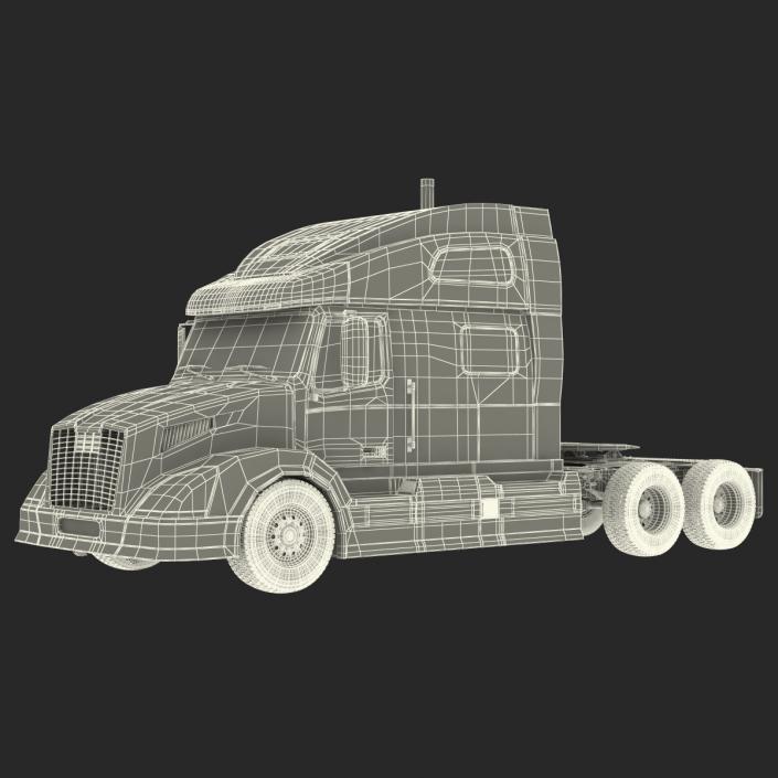 3D Semi Trailer Truck model