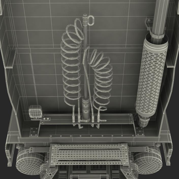 3D Semi Trailer Truck model