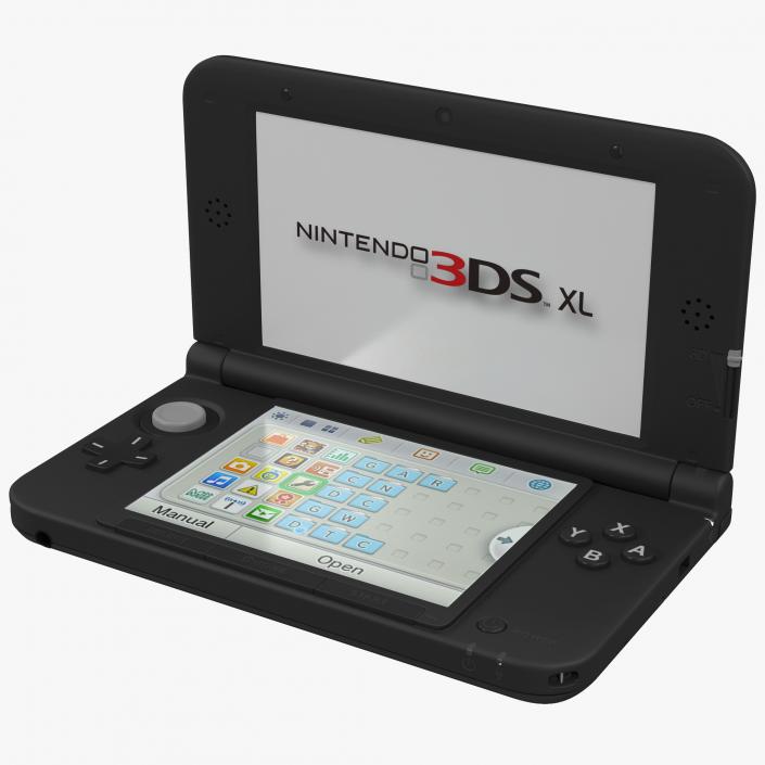 3D Nintendo 3DS XL Black