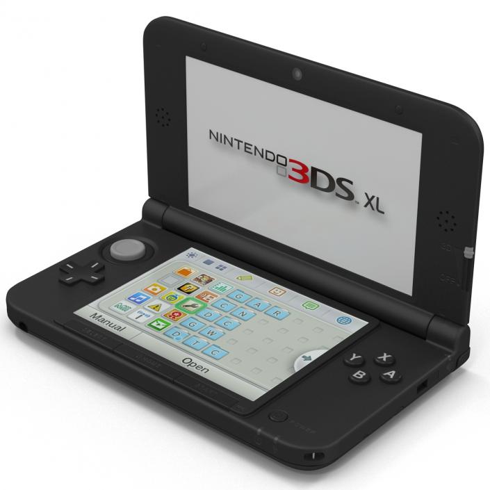 3D Nintendo 3DS XL Black