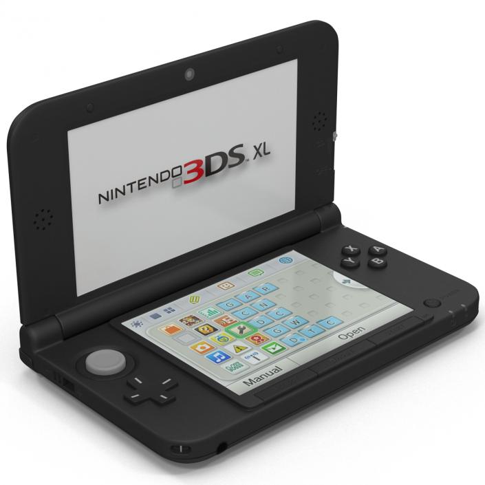 3D Nintendo 3DS XL Black