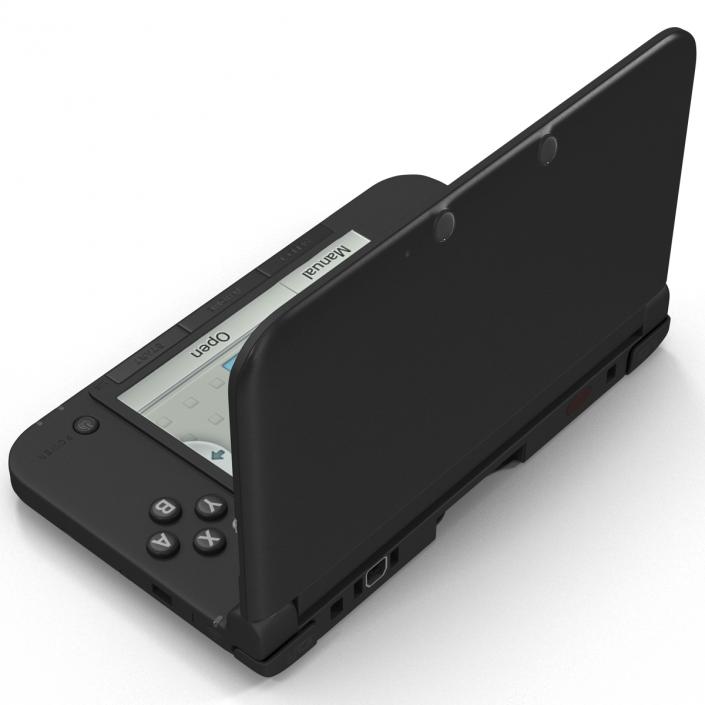 3D Nintendo 3DS XL Black