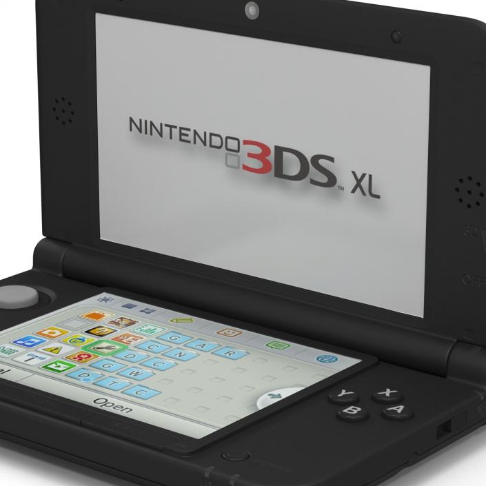 3D Nintendo 3DS XL Black