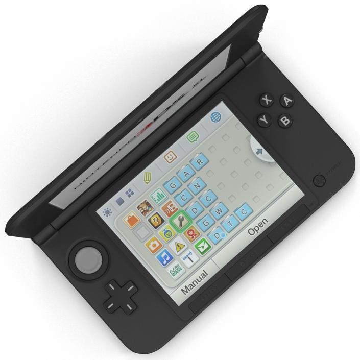 3D Nintendo 3DS XL Black