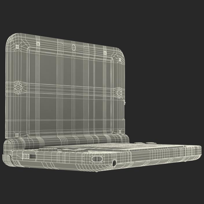 3D model Nintendo 3DS XL Blue