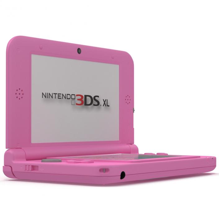 3D model Nintendo 3DS XL Pink