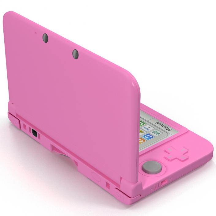 3D model Nintendo 3DS XL Pink