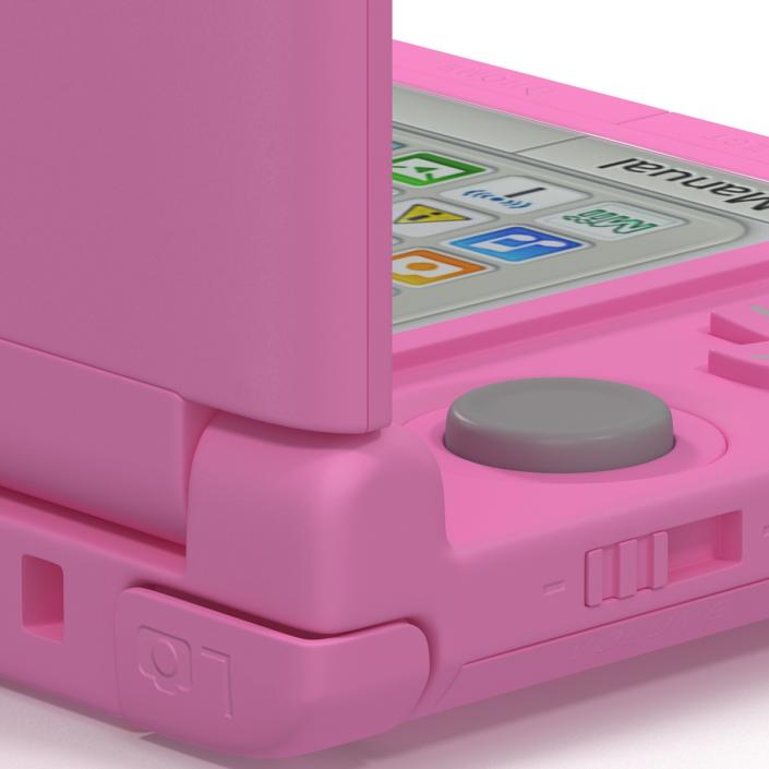 3D model Nintendo 3DS XL Pink