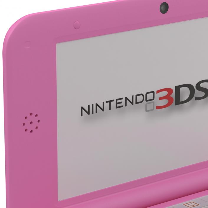 3D model Nintendo 3DS XL Pink