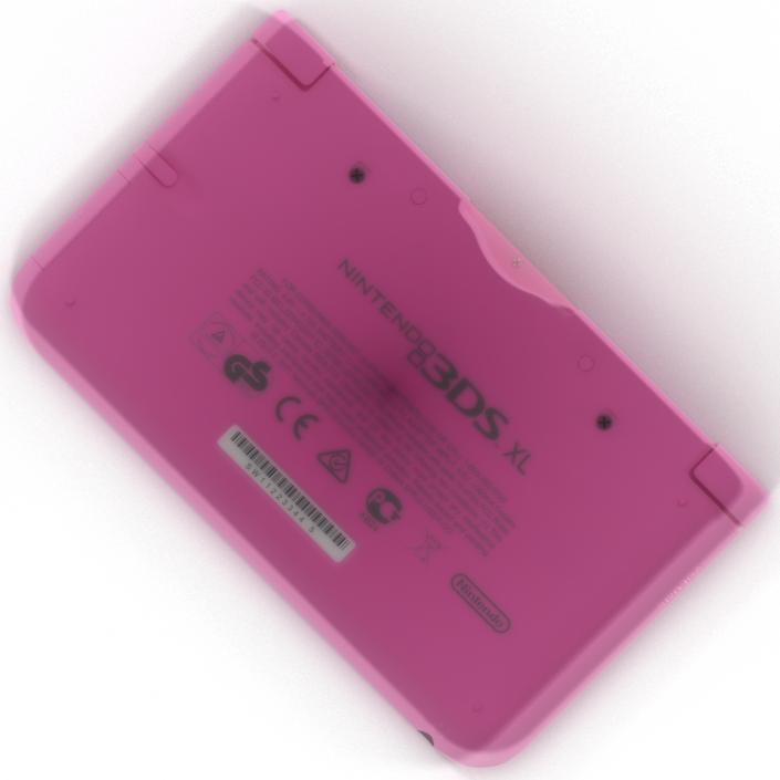 3D model Nintendo 3DS XL Pink