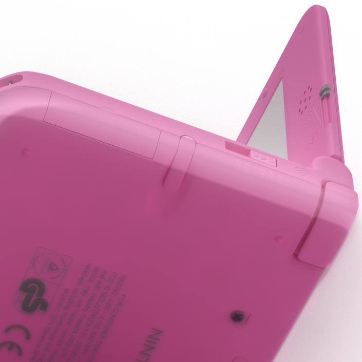 3D model Nintendo 3DS XL Pink