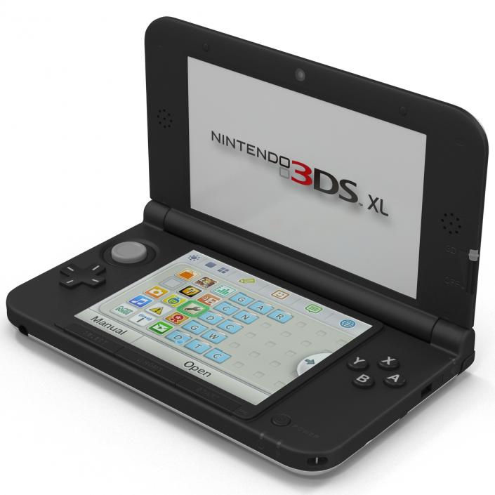 Nintendo 3DS XL Silver 3D