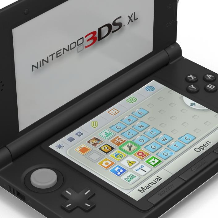 Nintendo 3DS XL Silver 3D