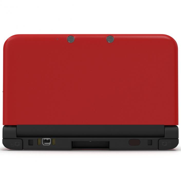 Nintendo 3DS XL Red 3D model