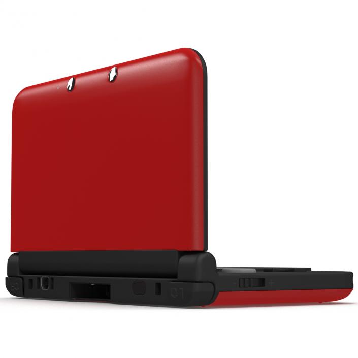 Nintendo 3DS XL Red 3D model