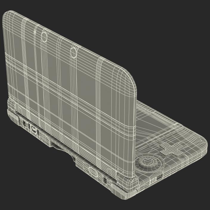 Nintendo 3DS XL Red 3D model